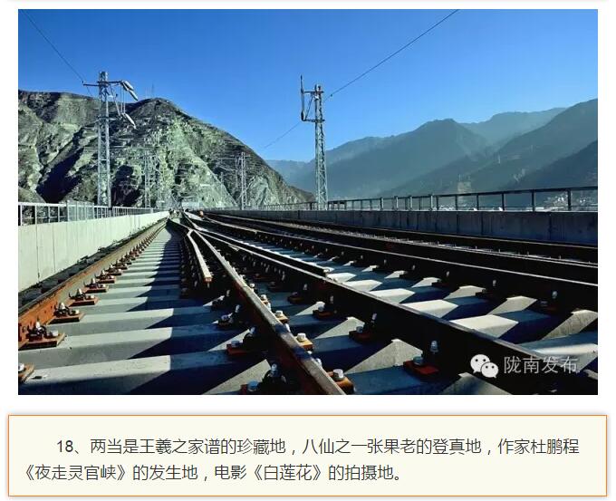 蘭渝鐵路最早由孫中山先生提出？在隴南，你不知道的事兒還有……