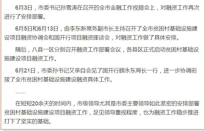 國(guó)開(kāi)行支持貧困村基礎(chǔ)設(shè)施建設(shè)，隴南究竟能分得多大“蛋糕”？